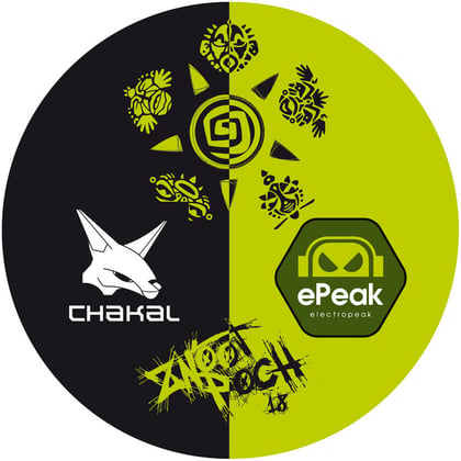 Znootpoch 18 album by Epeak - Drum and Bass Cover Art
