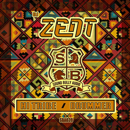 Hi Tribe / Drummer album by Dj Zent - Drum and Bass Cover Art