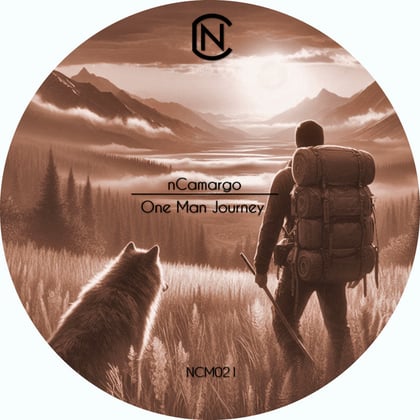 One Man Journey album by nCamargo - Drum and Bass Cover Art