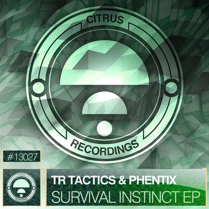 Survival Instinct EP album by TR Tactics & Phentix - Drum and Bass Cover Art