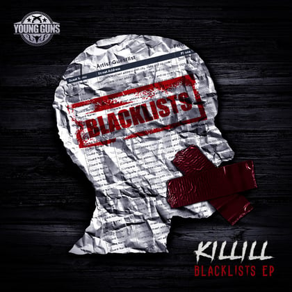Blacklist album by Killill - Drum and Bass Cover Art