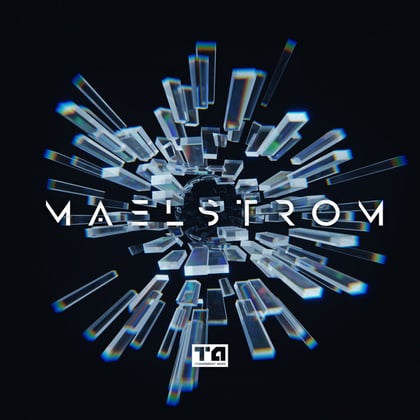 Maelstrom EP album by Geostatic - Drum and Bass Cover Art