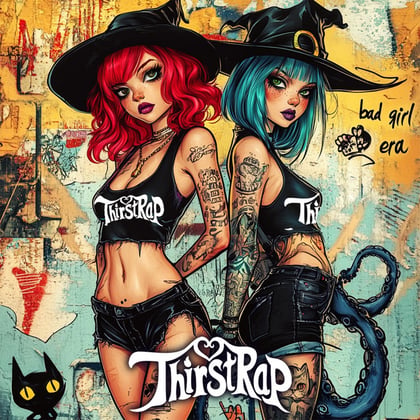 Bad Girl Era album by Beat Kitty - Drum and Bass Cover Art