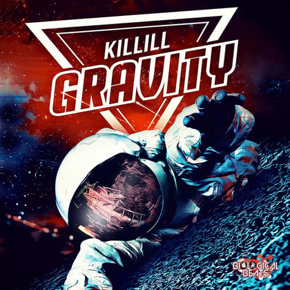 Gravity album by Killill - Drum and Bass Cover Art