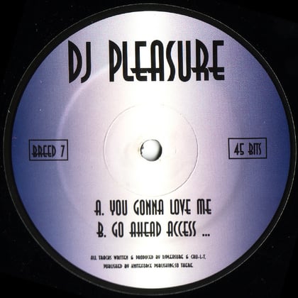 Go Ahead Access album by DJ Pleasure - Drum and Bass Cover Art