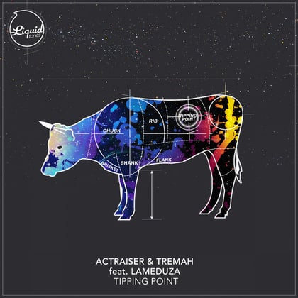 Tipping Point album by Actraiser & Tremah - Drum and Bass Cover Art