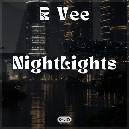 Nightlights album by R-Vee - Drum and Bass Cover Art