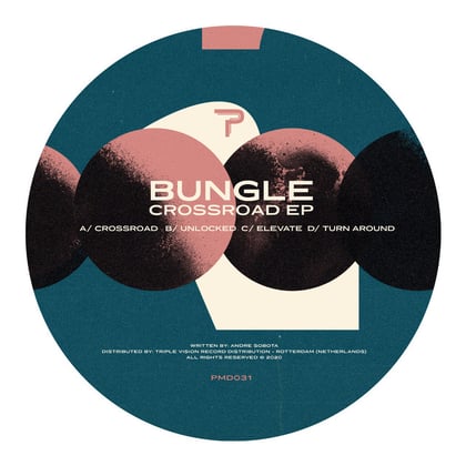 Crossroad EP (Original) album by Bungle - Drum and Bass Cover Art