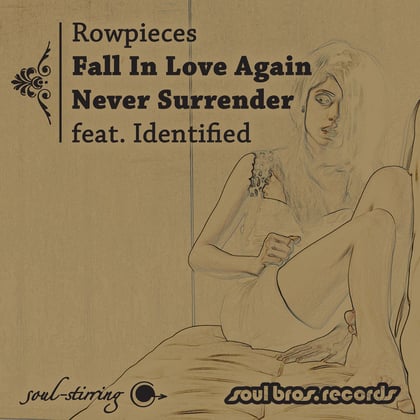 Fall In Love Again / Never Surrender album by Rowpieces - Drum and Bass Cover Art