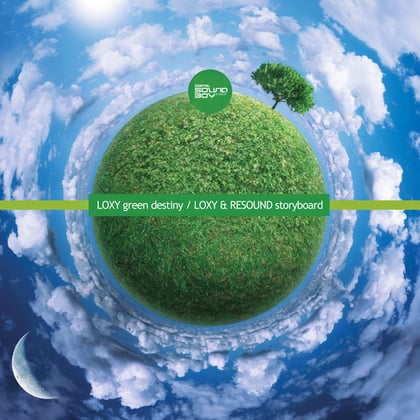 Green Destiny / Storyboard album by Loxy - Drum and Bass Cover Art