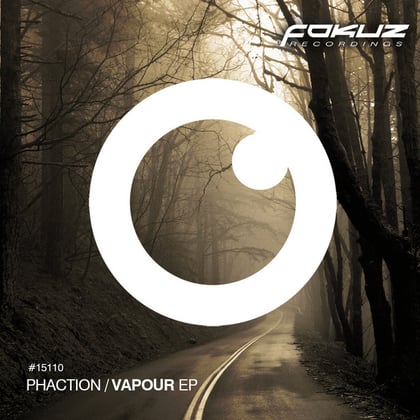 Vapour EP album by Phaction - Drum and Bass Cover Art