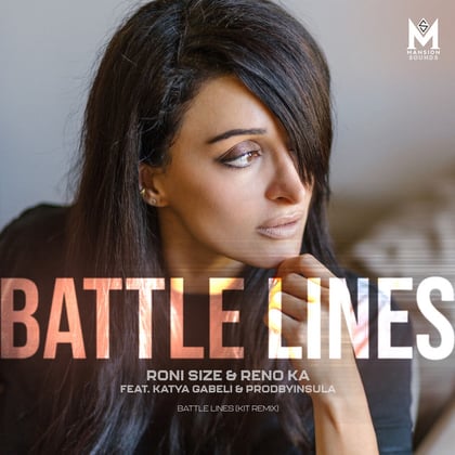 Battle Lines (Kit Remix) album by Roni Size - Drum and Bass Cover Art