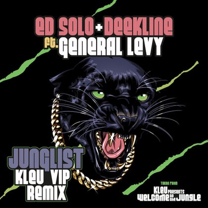 Junglist (Kleu VIP Remix) album by Deekline, General Levy & Kleu - Drum and Bass Cover Art