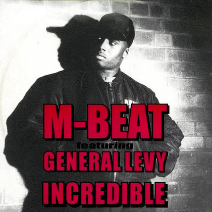 Incredible album by M-Beat - Drum and Bass Cover Art