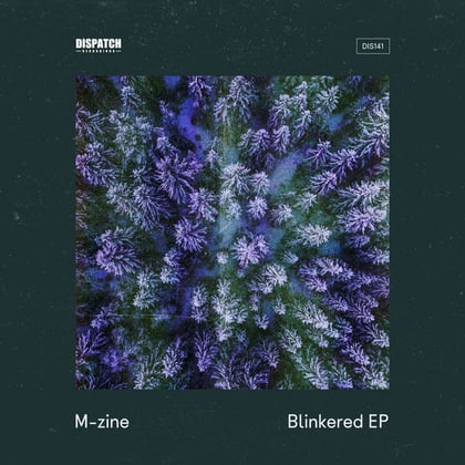 Blinkered EP album by M-zine - Drum and Bass Cover Art