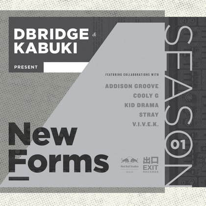 New Forms Season 1 album by dBridge - Drum and Bass Cover Art