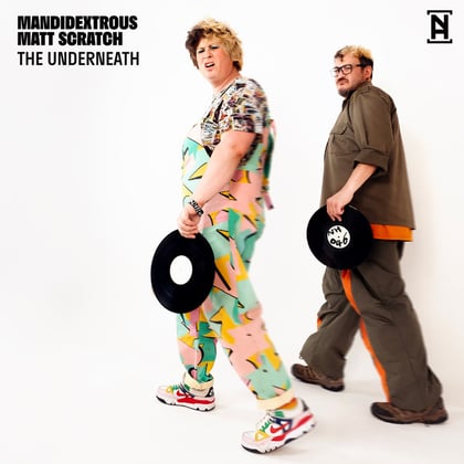 The Underneath album by Mandidextrous - Drum and Bass Cover Art