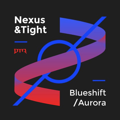 Blueshift / Aurora album by Nexus & Tight - Drum and Bass Cover Art