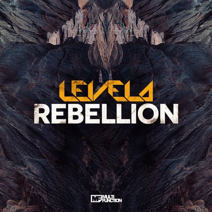 Rebellion album by Levela - Drum and Bass Cover Art
