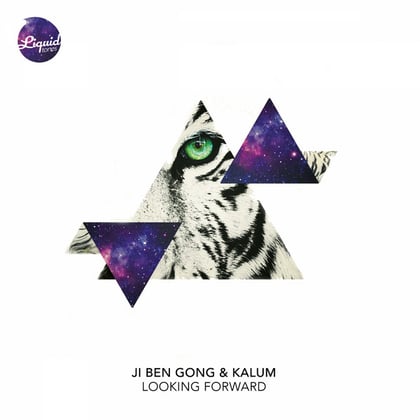 Looking Forward album by Ji Ben Gong - Drum and Bass Cover Art