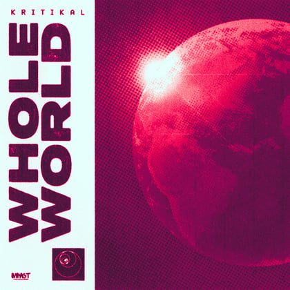 Whole World album by KRITIKAL - Drum and Bass Cover Art