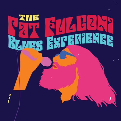 The Pat Fulgoni Blues Experience album by Pat Fulgoni - Drum and Bass Cover Art