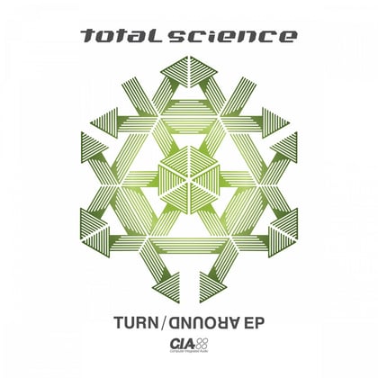 Turn Around EP album by Total Science, Break & DLR - Drum and Bass Cover Art