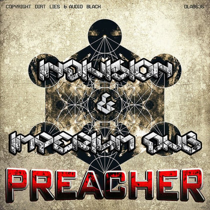 Preacher album by Indivision - Drum and Bass Cover Art