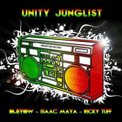 Unity Junglist album by Dijeyow - Drum and Bass Cover Art