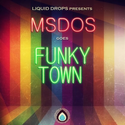 mSdoS Goes Funky Town album by MSDOS - Drum and Bass Cover Art