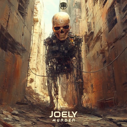 Murder album by JOELY - Drum and Bass Cover Art