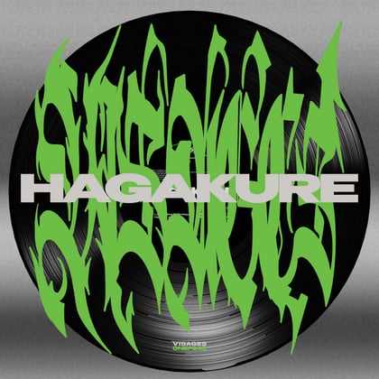 Hagakure EP album by Visages - Drum and Bass Cover Art