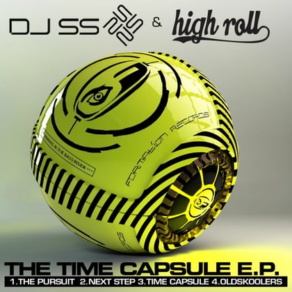 The Time Capsule - EP album by DJ SS & Samurai Breaks - Drum and Bass Cover Art