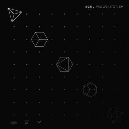 Progenitor EP album by SGNL - Drum and Bass Cover Art