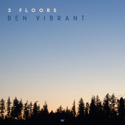 3 Floors album by Ben Vibrant - Drum and Bass Cover Art