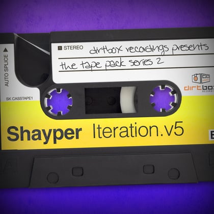 Iteration V5 (Left In The Past) album by Shayper - Drum and Bass Cover Art