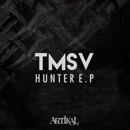 Hunter EP album by TMSV - Drum and Bass Cover Art