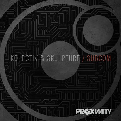 Subcom album by Kolectiv - Drum and Bass Cover Art