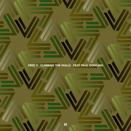 Climbing The Walls album by Fred V - Drum and Bass Cover Art