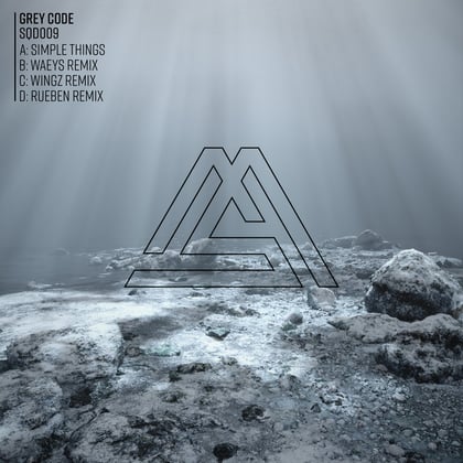Simple Things Remixes album by Grey Code - Drum and Bass Cover Art