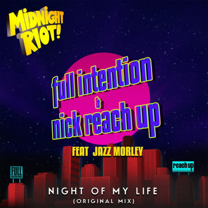 Night of My Life album by Nick Reach Up - Drum and Bass Cover Art
