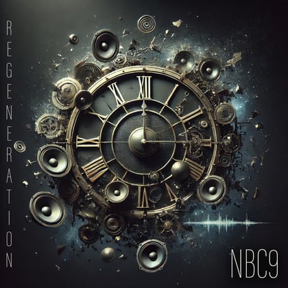 Regeneration album by NBC9 - Drum and Bass Cover Art