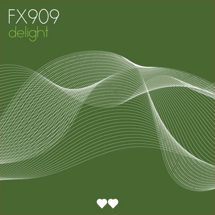 Delight album by MSDOS & FX909 - Drum and Bass Cover Art