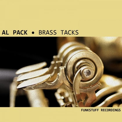 Brass Tacks album by Al Pack - Drum and Bass Cover Art
