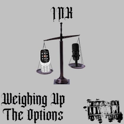 Weighing up the Options album by Ink - Drum and Bass Cover Art