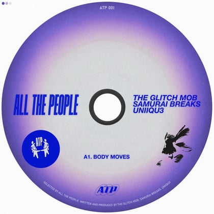 Body Moves album by Samurai Breaks & Hi Hatz - Drum and Bass Cover Art