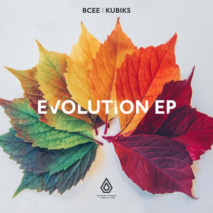The Evolution EP album by Koven, BCee & Kubiks - Drum and Bass Cover Art