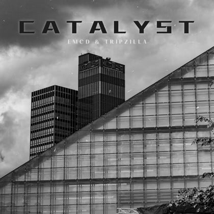 Catalyst album by EMCD - Drum and Bass Cover Art