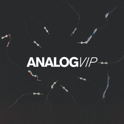 Analog VIP album by Misanthrop - Drum and Bass Cover Art