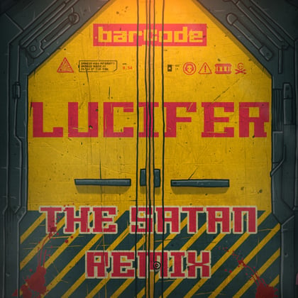 Lucifer (The Satan Remix) album by Donny - Drum and Bass Cover Art